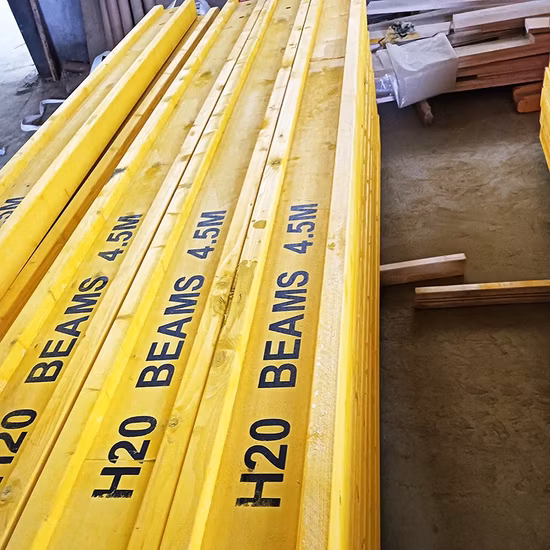 Uso de material de construção de cofragem de plástico para construção de concreto